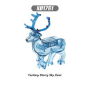 Poultry City Animals Figures Classic Building Block Deer Owl Goat Tiger Zoo Farm Accessories DIY Brick Children Kids Toy Gifts