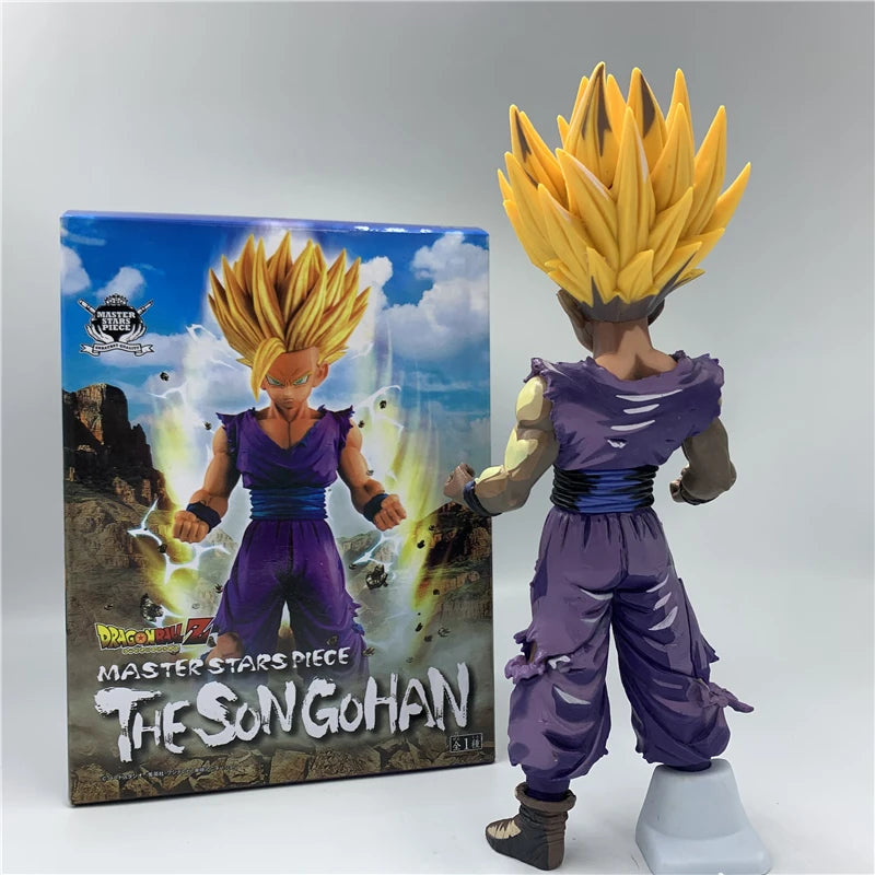 FigureCrazy Anime Dragon Ball Z Figure Gohan Super Saiyan Comics Ver. PVC Action Figure DBZ Gohan Goku Fighting Cell Model Toy 2