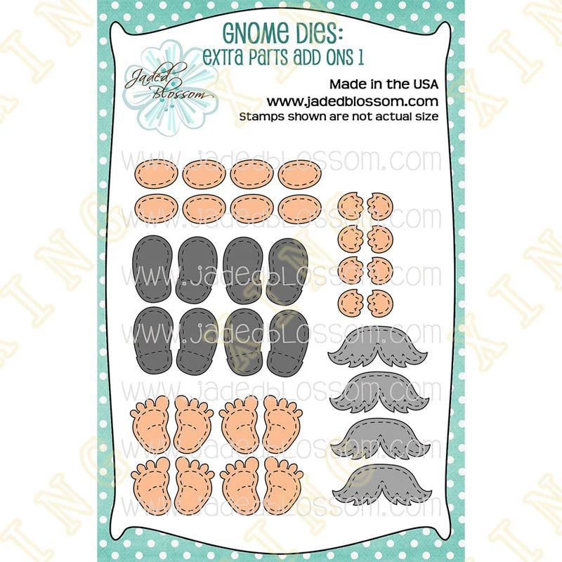 New Gnome Style Different Clothes Metal Cutting Dies Scrapbook Diary Decoration Embossing Template Diy Greeting Card Handmade