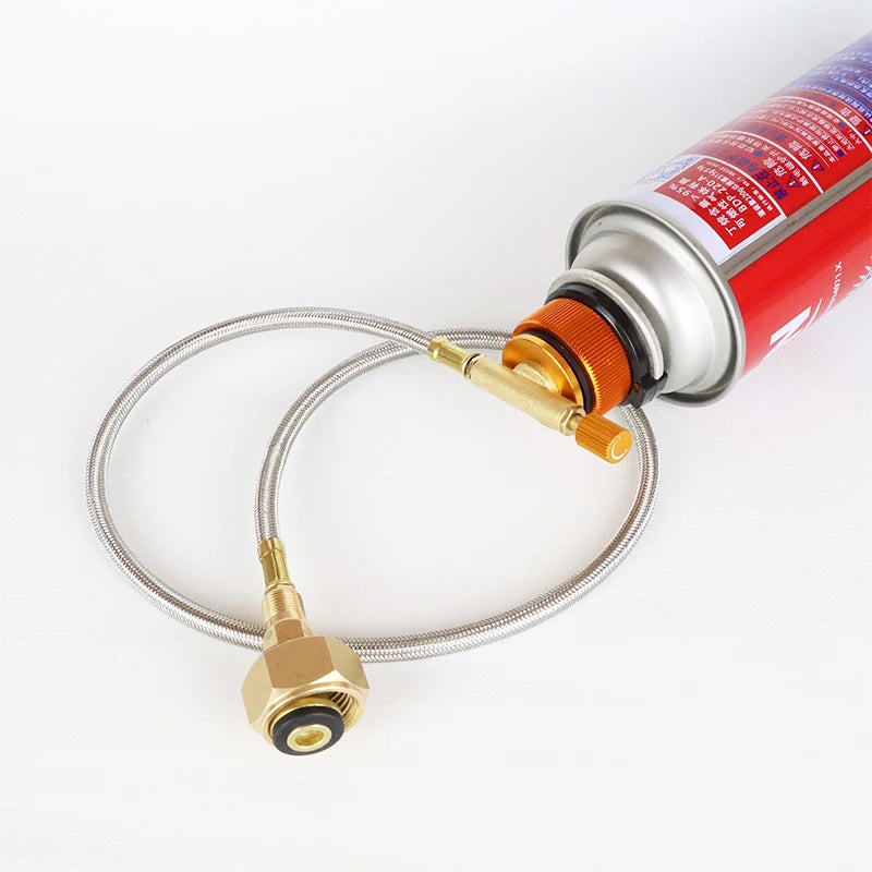 Outdoor Camping Gas Stove Gas Refill Adapter Propane Cylinder Filling Adapter Gas Tank Furnace Connector Accessories