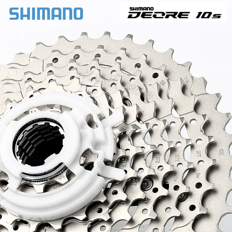 Shimano Deore CS M4100 Cassette 10S K7 11-42T 46T Mountain Bike Sprocket 10V MTB Flywheel M4100 K7 10 Speed Freewheel Bike Parts