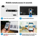 5MP Metal Dome POE IP ONVIF Audio Record CCTV Camera 4mp Vandalproof IP66 Outdoor Home Security VideoFace Detection