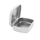 Metal Mini Hinged Iron Box Rectangular Empty Tin Storage Box Jewelry Pill Candy Cases Container Cosmetic Organizer Home Supplies