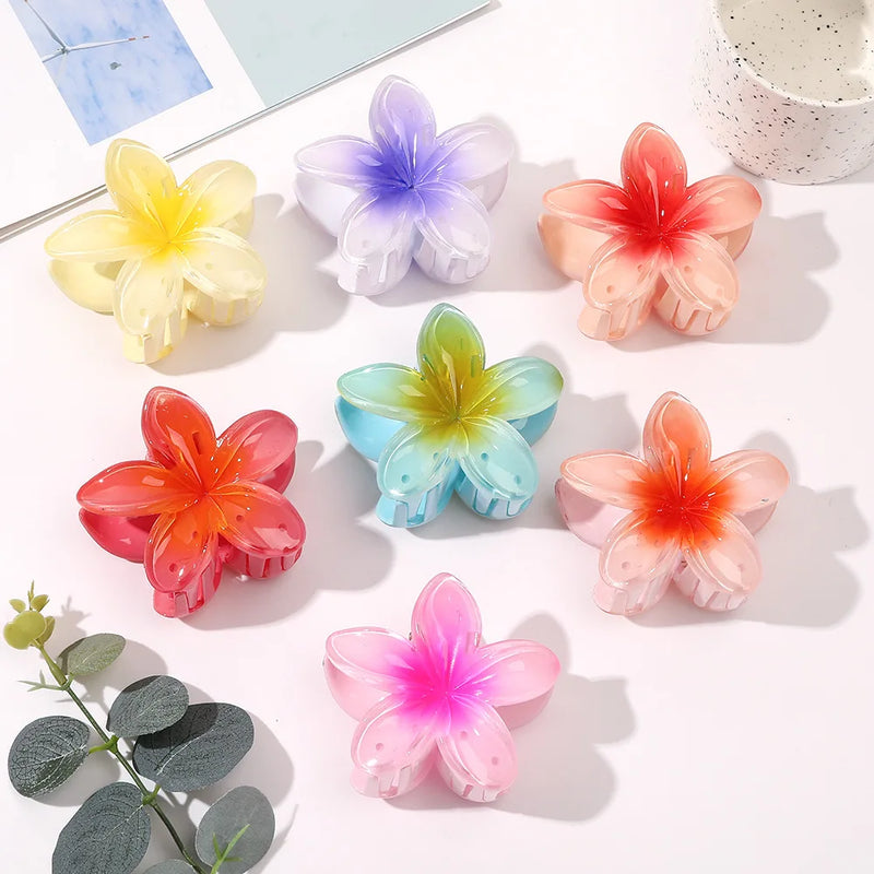 Flower Clip for Hair Large Hair Clip Hairpins for A Woman Hairclip Crab for Hair Clamps Ladies Korean Accessories JZ010