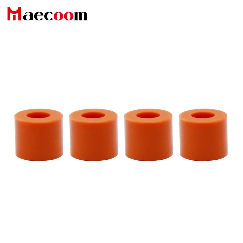 4Ppcs High Temperature Silicone Solid Spacer Hot Bed Leveling Column 12/16/18/26mm For CR-10 CR10S Ender-3 3D Printer Parts