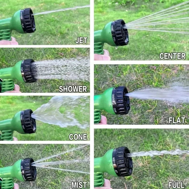 Multi-functional Garden Hose, Retractable Hose, High Pressure Car Wash, Home Sprinkler, Traditional Garden Rinse