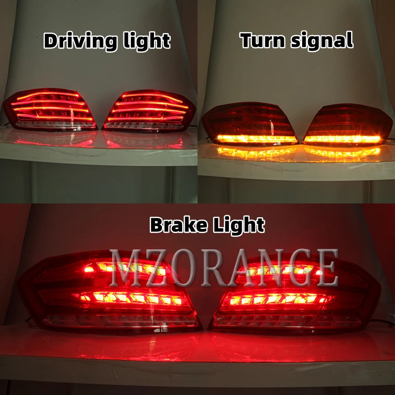 LED Tail Lights For Mercedes-Benz E Class W212 E350 E300 E250 E63 2014-2016 Sedan Direct Replacement Car Lamp Assembly Tools