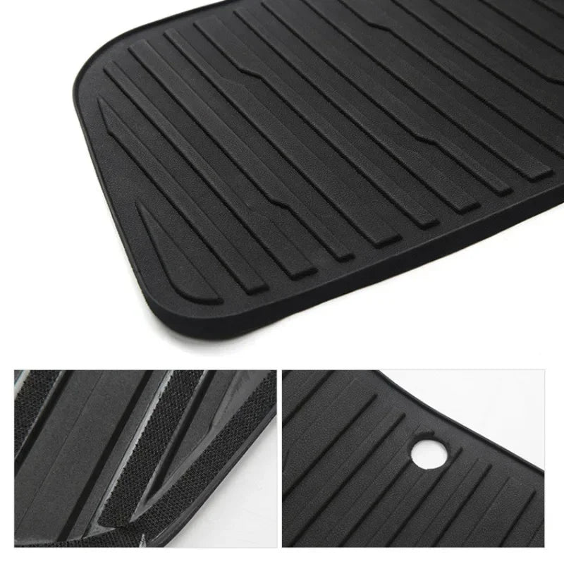 Rear Trunk Tailgate Protective Pad for Tesla Model Y Anti-dirty Waterproof Inner Mat Paste Directly TPE Car Interior Accessories