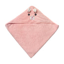 Toalha De Banho Bebê Capuz Roupão Infantil Recém Nascido Criança Bichinho Bordado Absorvente --RISOVIT FTB0031