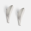 SARIHOSY Wall Hook Towel Hooks Wall storage Coat Rack kitchen Bathroom Accessories Creative Leaf Hook Home Storage Gold Silver