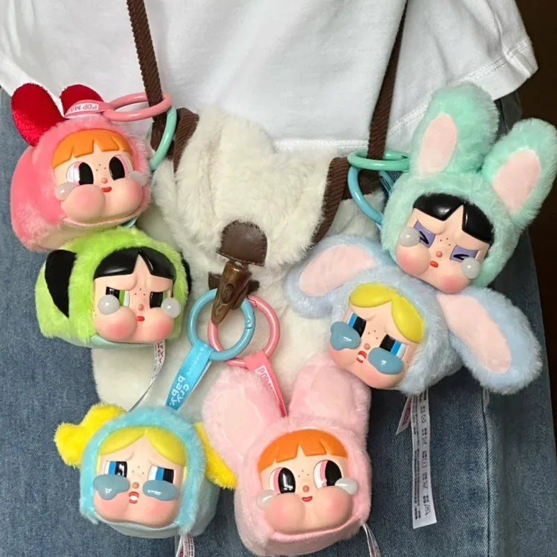 Crybaby Vinyl Face Plush Doll Blind Box Baby Girl Anime Figures Mystery Box Crybaby Action Figure Backpack Bag Pendant Toy Gifts