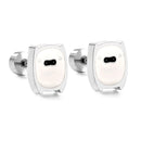 LUXUSTEEL Lovely Coloful Animal Stud Earrings For Girls Stainless Steel Anti-allergy Rabbit Penguin Dog BFF Jewelry Gifts