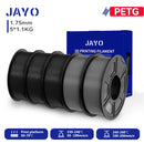 JAYO 5 Rolls 3D PETG / High Speed Matte PETG 3D Filament 1.75mm 30mm/s - 600mm/s Print Range PETG 3D Printer Filament for 3D