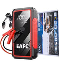 EAFC 12V  Car Jump Starter Power Bank Portable Car Battery Booster ChargerStarting Device Auto Emergency Start-up Lighting
