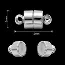 2 Sets Locking Strong Magnetic Clasps Magnet End Clasp Connectors For Jewelry Making DIY Bracelet Necklace Extender Accessories