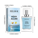 EELHOE Captivating Fragrance - Cupid Charm Toilette for Men and Women Ocean-Scented Perfume and Pheromone Cologne 1.7 OZ