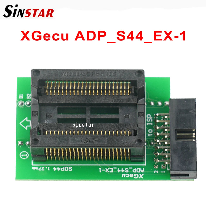 100% Original XGecu ADP_S44_EX-1/SOP44 1.27mm Special Adapter for PSOP44/SOP44/SOIC44 ICs for T48 (TL866-3G) Programmer