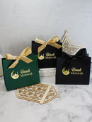 Eid Mubarak Gift Box Eid Mubarak Candy Cookie Box Eid Party Gift Packaging Bags Ramadan Favors Eid Mubarak Decoration 2024 ﻿