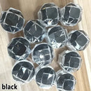 Crystal Transparent Rings Earrings Display Boxes Wedding Ring Packing Jewelry Boxes Valentine's Day Jewelry Organizer Gift Box