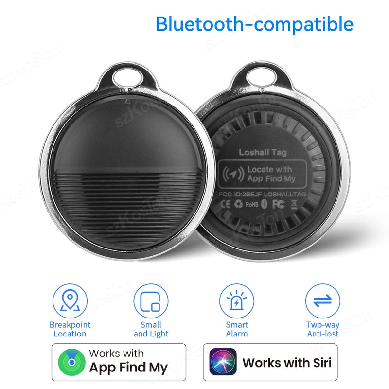 Mini GPS Tracker Bluetooth For iOS Find My Anti-Lost Device for Keys Pet Kids Bag Wallet Luggage Tracking Smart Finder Locator