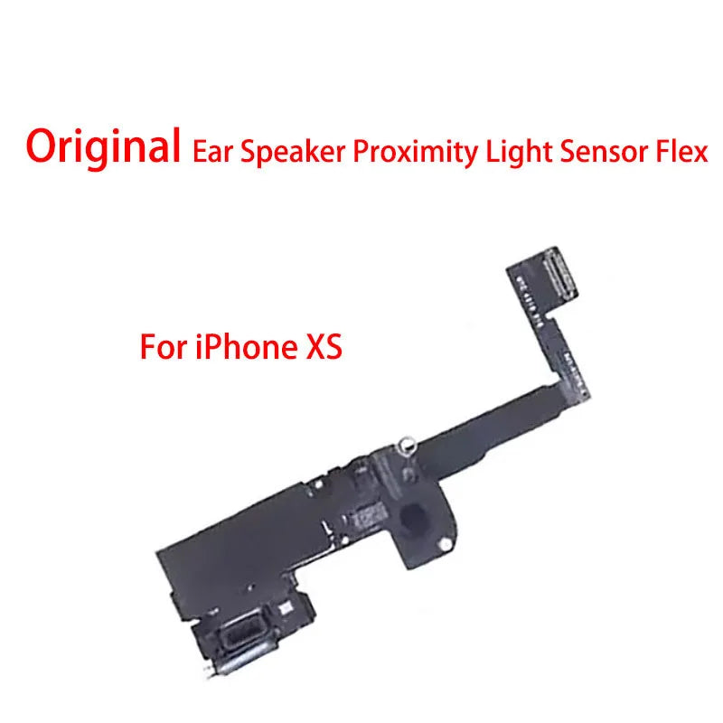 10PCS Original Proximi Light Sensor Flex Cable Ribbon For iPhone X XR XS MAX With Ear Speaker Receiver Earphone Parts