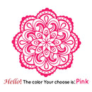 Mandala vinyl Wall Stickers Personalized Creative For Kids Room Living Room Home Decor Vinyl Sticker Mural yoga Wallpaper