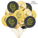 Muslim Festival Jewish Passover Disposable Tableware Paper Plates Cup Flag Balloons Home Party Favors Decoration Party Supplies