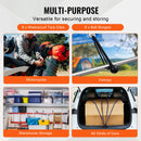 SucceBuy 32pcs Bungee Cords 2M Elastic Luggage Bungee Straps with A3 Steel J-Hooks Anti-slip Flat Elasticity Rope for Cargo