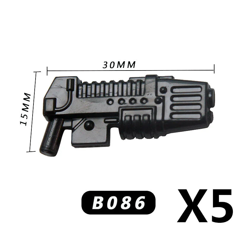 MOC Medieval Accessories Building Blocks Military Soldiers Shoulders Armor Blaster Helmets Weapons War Bricks Children Toys B038