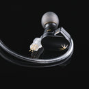 Moondrop CHU II Dynamic Driver In-ear Headphone CHU2 Monitor IEM Earphone CHU II 3.5mm Earbud With Detachable 0.78mm cable