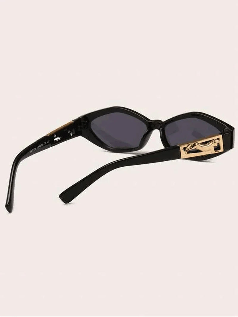 Retro Rectangle Sunglasses Women Brand Designer Vintage Small Frame Sun Glasses Ladies Classic Black Square Oculos De Sol