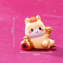 1PC 2026 New Year Figurines Miniatures Cartoon Lucky Horse Micro Landscape Ornaments Home Desk Decorations Room Decor Gift