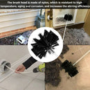 Flexible Chimney Sweep Set Flue Sweeping Brush & Rod Kit Soot Cleaning Rods Nylon Brush Cleaning Tool Kit
