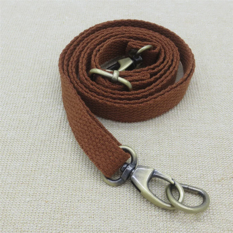 Fashion Canvas Adjustable Bag Strap Messenger Hand Belt Shoulder Handbags Bag Replacement Decorative Strap Bag Accessories
