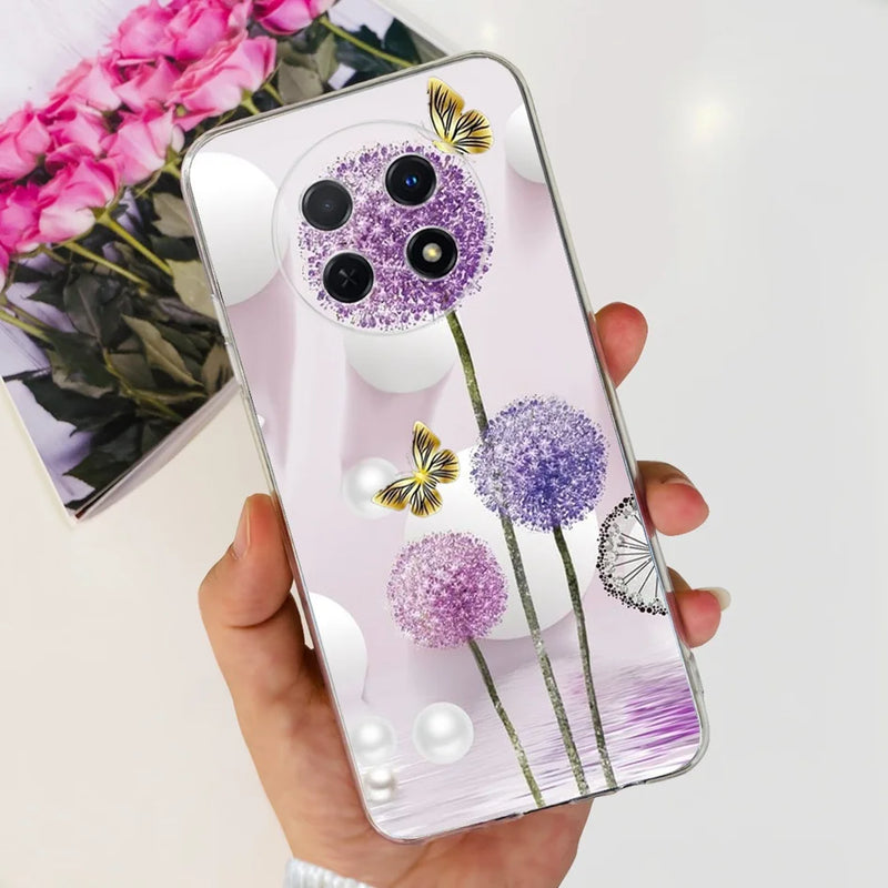 For Cover Huawei Nova Y91 Phone Case STG-LX1 STG-LX2 Silicone Transparent Capa Soft Coque For Huawei Nova Y91 Y 91 NovaY91 Funda