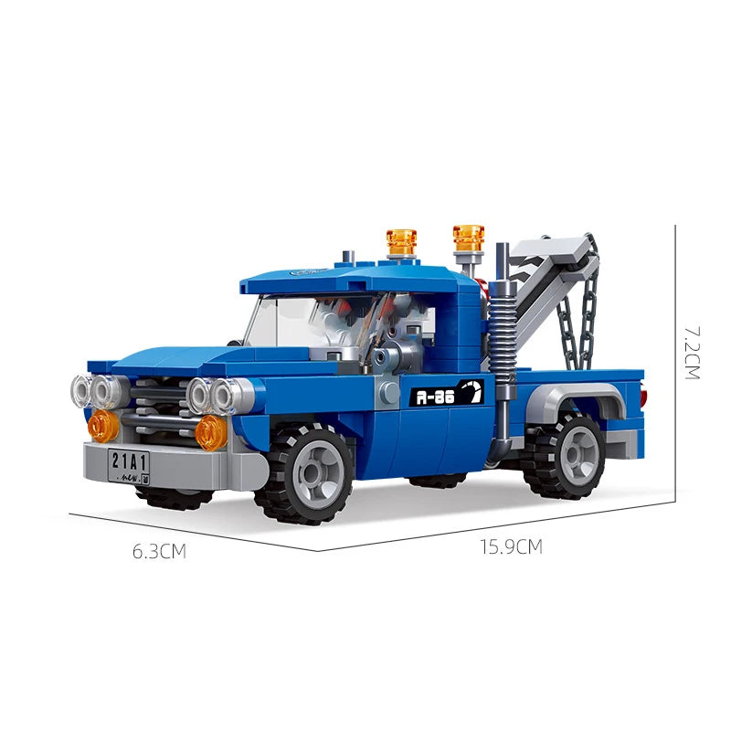 MOC City Engineering car Excavator crane Bulldozer building blocks toys DIY City Construction bricks assembled boy gift