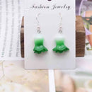 Earring For Women Resin Handmade Cartoons Animals Fruits Vegetables Kawaii Drop Earrings Funny Gifts