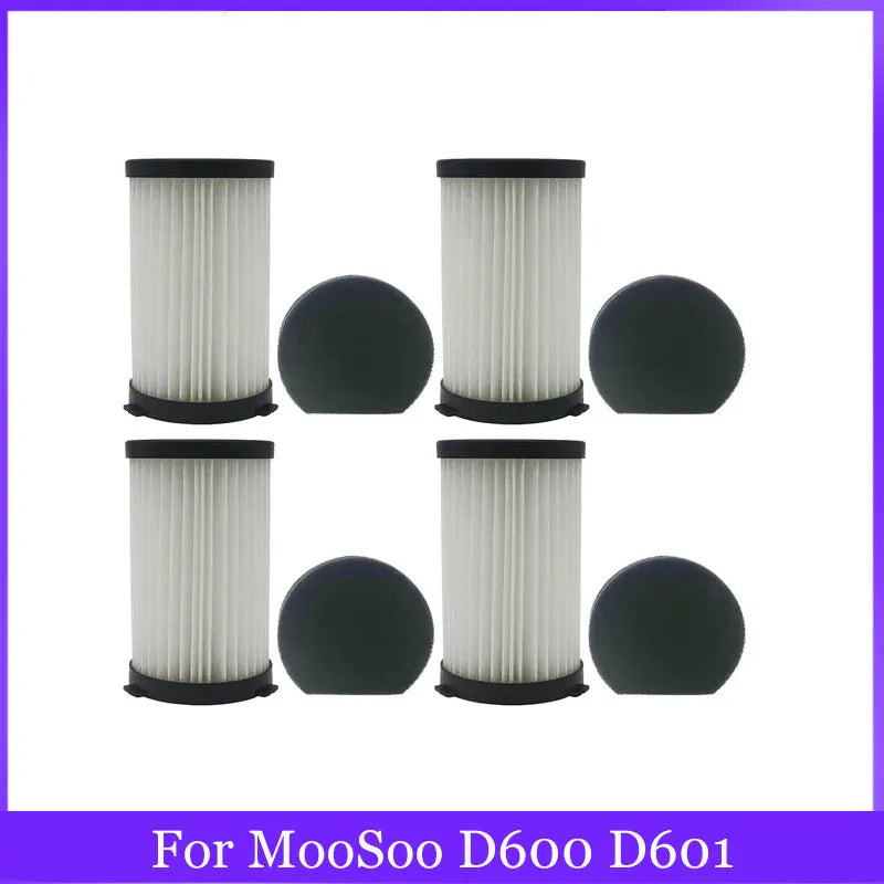 For MooSoo D600 D601 Cecotec Conga Thunderbrush 520 550 560 Ariete Handy Force 2761 2759 RBT Vacuum Cleaner Parts Hepa Filter