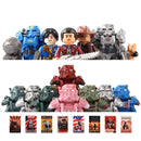 MY701-705 Bos Brotherhood of Steel T-60 Power Armor Cooper Howard Lucy MacLean Radiation Building Block Mini Action Figure Toys