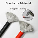 4AWG 25mm² Flexible and Efficient Battery Cable Wire For Car Inverter Solar With And Tinned Copper Terminal M8 M10