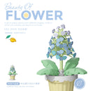 Potted Building Blocks Simulate Succulent Flower Bouquets, Creative Puzzle Block Toys, Eternal Flowers, Home Decoration