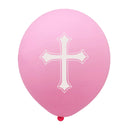 Balloon Easter Bless Cross Easter Balloons Party Easter Decoration Ballon Baptism Forked Holy Communion Favors Christen Decotion