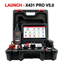 LAUNCH X431 PRO V5.0 Car Diagnostic Tools DBScar VII VCI CAN FD DOIP Auto OBD OBD2 Scanner 38+ Reset ECU Coding Bidirectional