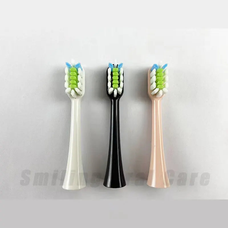 Replace SOUNESS Electric Toothbrush Head SN903/SN901/905/601/SN801/SN810/SN201/SNK01/ST802/ST903 DuPont Bristle Soft Brush Heads