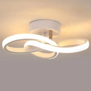 LED Ceiling Light, Modern Ceiling Lamp 20W 2200LM White Ceiling Lamp for Kitchen, Hallway, Bedroom, Switch Control