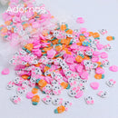 10 g Easter Day Slices Polymer Clay Sprinkles Epoxy Resin Filling Colorful Egg Rabbit Carrot Shape DIY Crafts Making Accessories