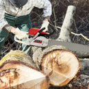 22 inch 52cc Gasoline Chainsaw Single Cylinder Air-cooled 2-Stroke Chainsaw Cutting Wood Gas Sawing 7500rpm for Cutting Wood