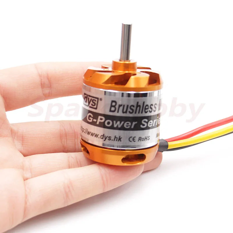 D3542 3542 1000KV 1250KV 1450KV Outrunner Motor 2-4S Lipo 5mm Shaft 130g 70A ESC Large Power RC Models Quadcopter Airplanes