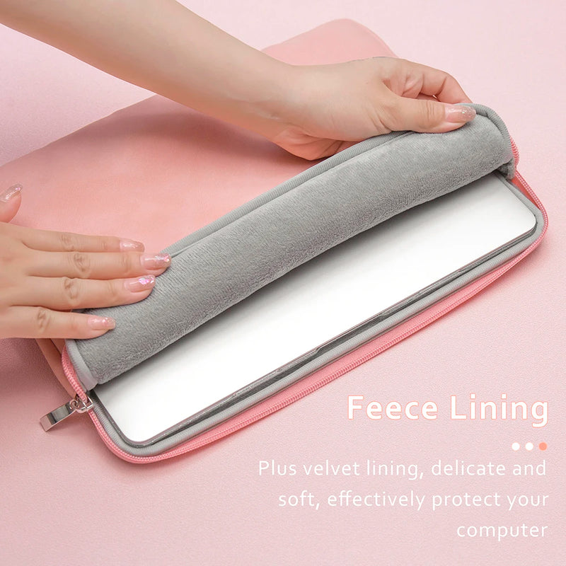 Laptop Sleeve Bag Case 13 13.3 14 15.4 16 For DELL Xiaomi Huawei Notebook Pouch Carrying Macbook Air 13.6 M2 Pro 2022 Shockproof