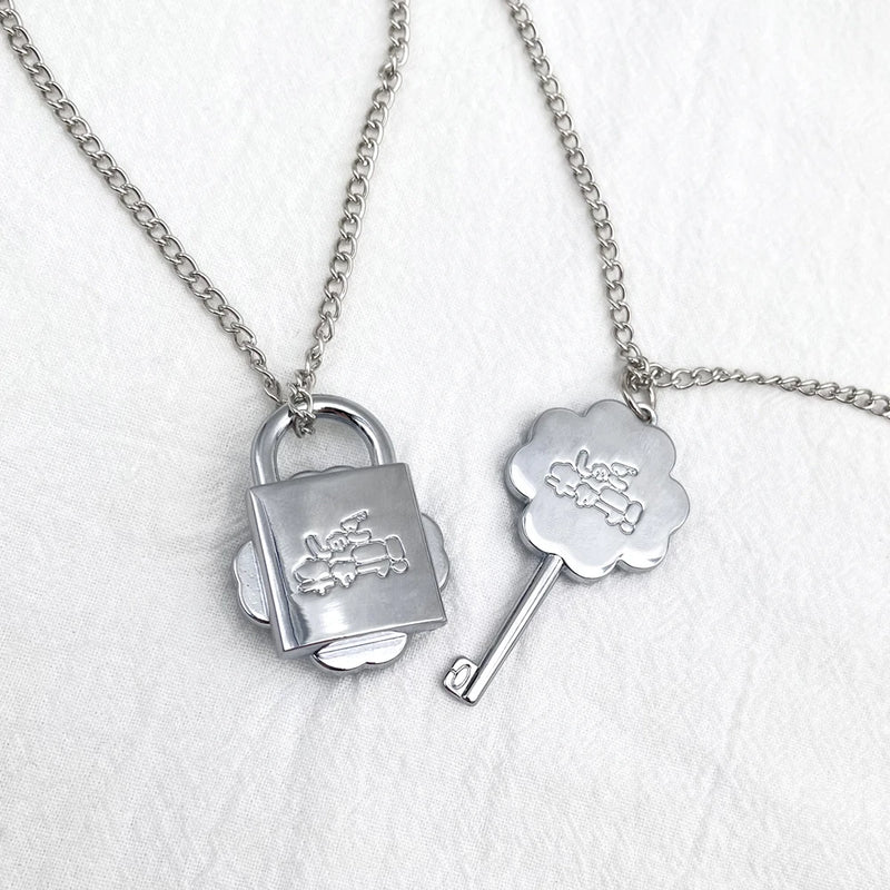 Anime Hinamori Amu Cosplay Dumpty Key Humpty Lock Pendant Metal Necklace Weapon Prop Girl Jewelry Accessories Gift